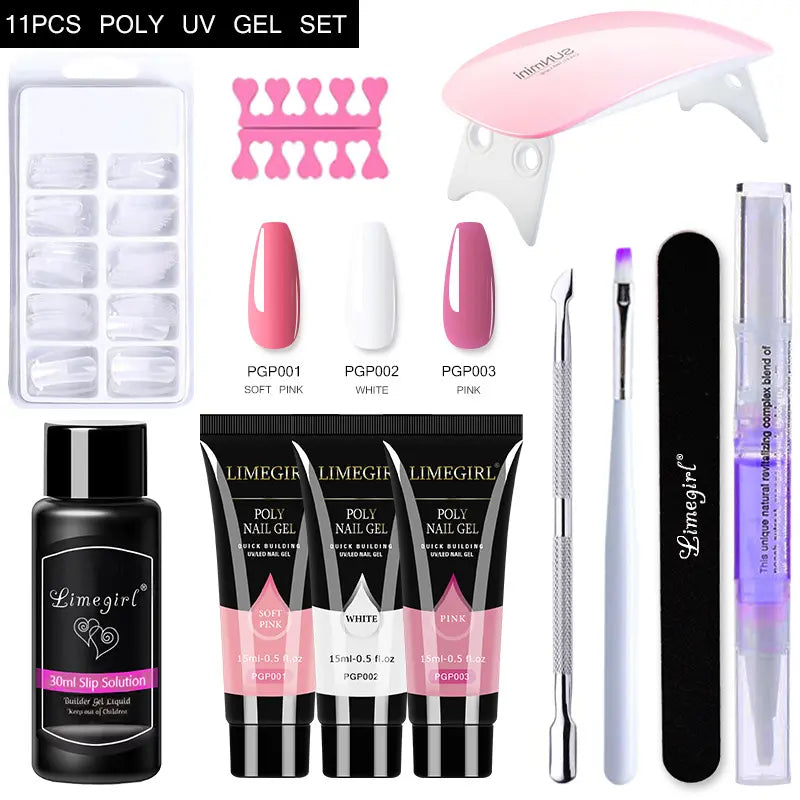 Kit Polygel complet avec lampe UV XPro