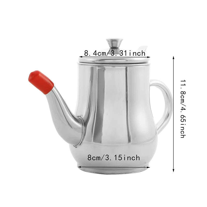Pot de filtre à huile en acier inoxydable