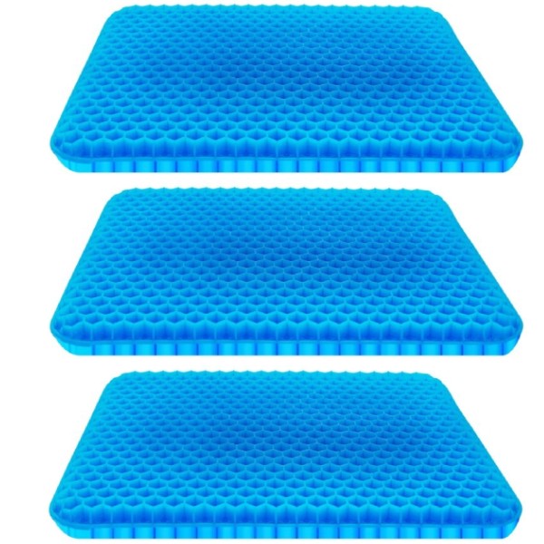 Lot de 3 Coussins de soulagement de la pression en gel Xpro