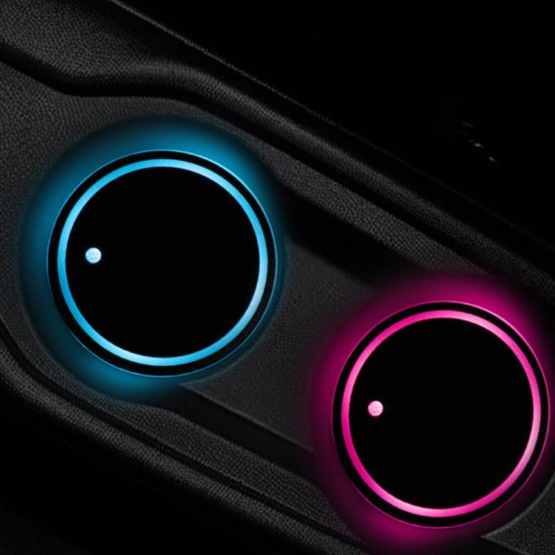 Lot de 2 Leds de bouteille pour voiture