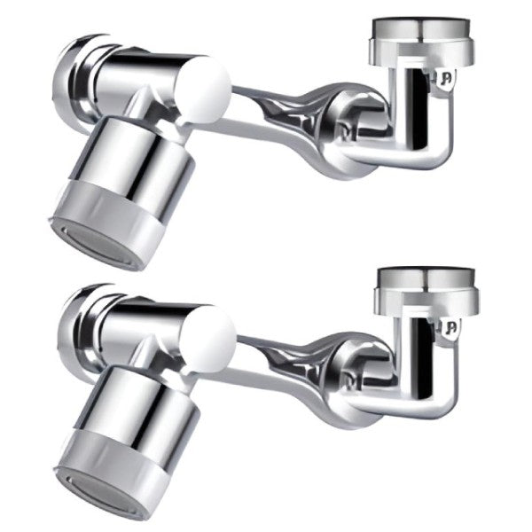 Lot de 2 Robinets Multifonctionnel Rotatif