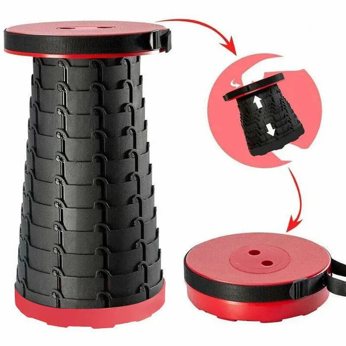 Tabouret pliable et rétractable