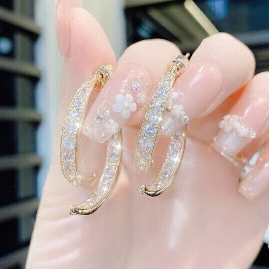 Boucle d'oreille de luxe Orneilla