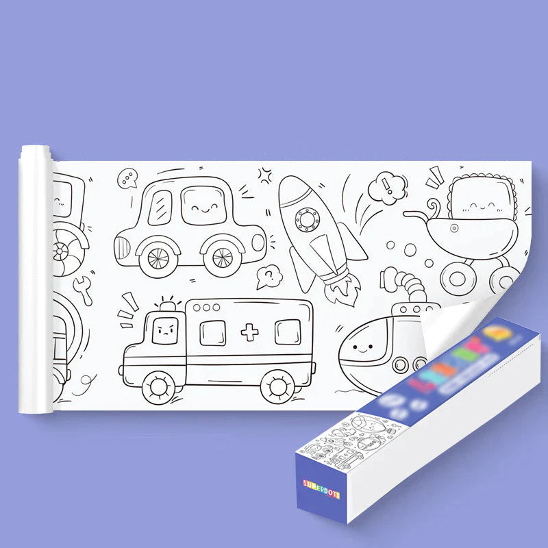 Rouleau de dessin pour enfant