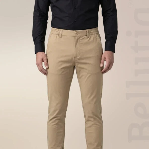 Pantalon de bureau extensible homme