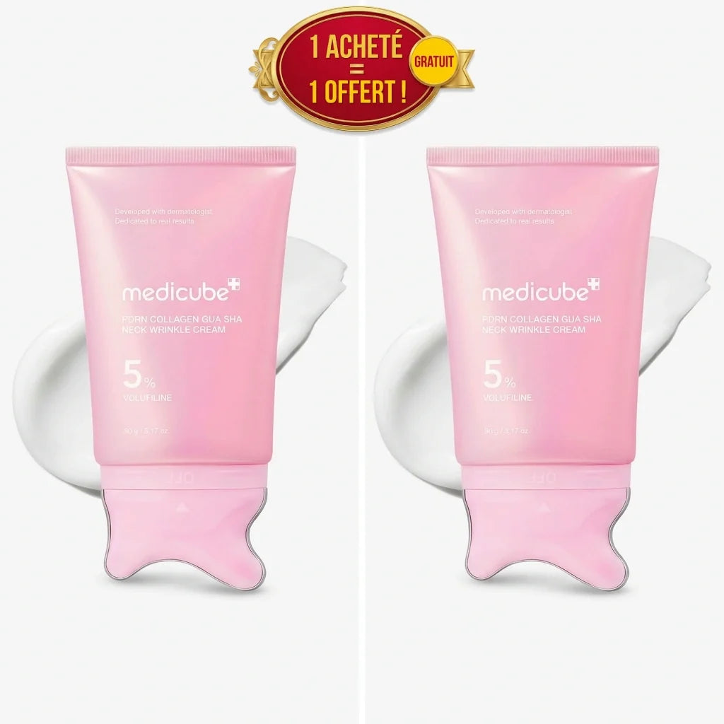 Lot de 2 Collagene Gua Sha pour lifter le visage