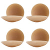 Lot de 4 Paires de Nipconfort couleur Marron Transparent