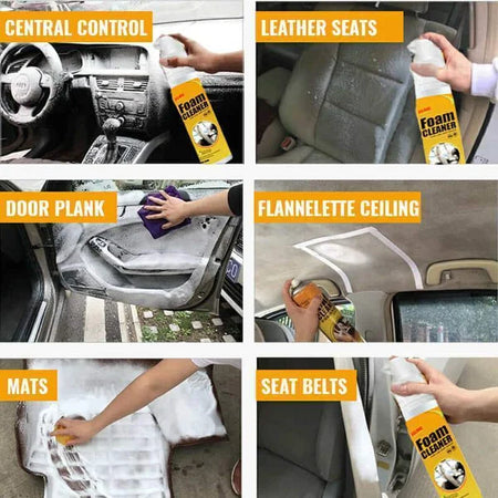 Pack de 2 Nettoyants en mousse magique pour voiture