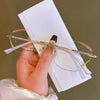 Lunette Cristality de femme luxueuse