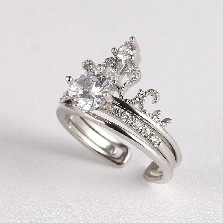 Double Bague Reine