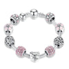 Pulsera de amor rosa