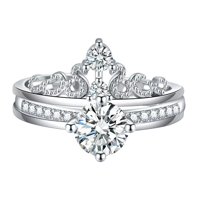 Double Bague Reine