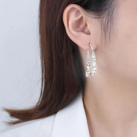 Boucle d'oreille de luxe Orneilla
