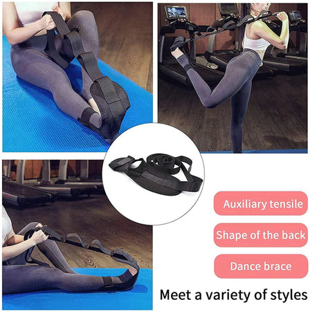 SANGLE D'ETIREMENT YOGA, LIGAMENT CHEVILLE